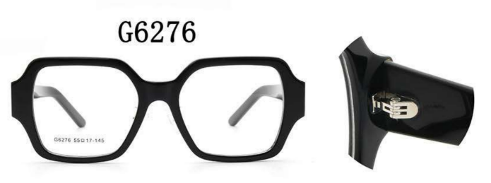 Premium Square Acetate Optical Frame – G6276