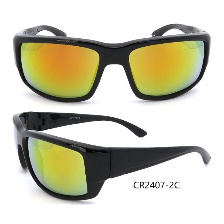 Fashion Sports Sunglasses -Square Frame Polarized CR2407 2C