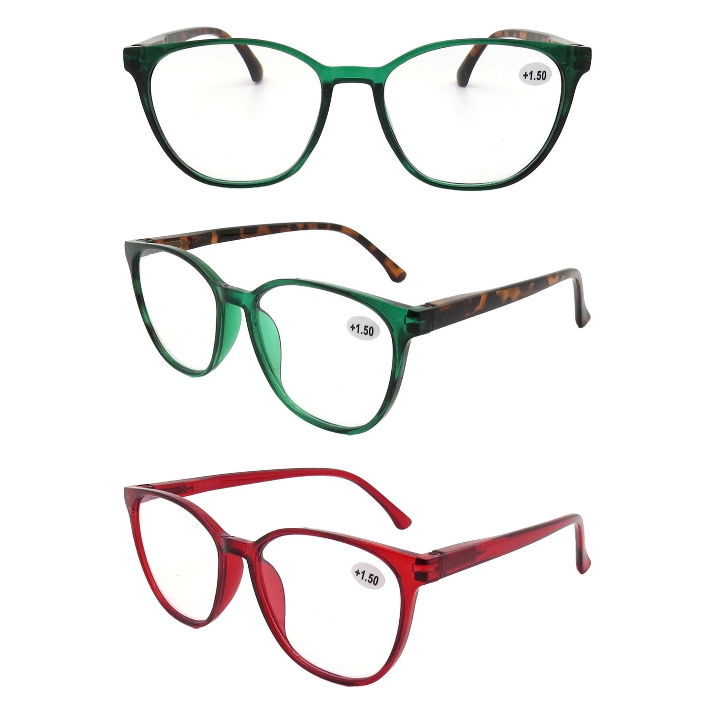 Reading Glasses -Circled Style RD1390-7D