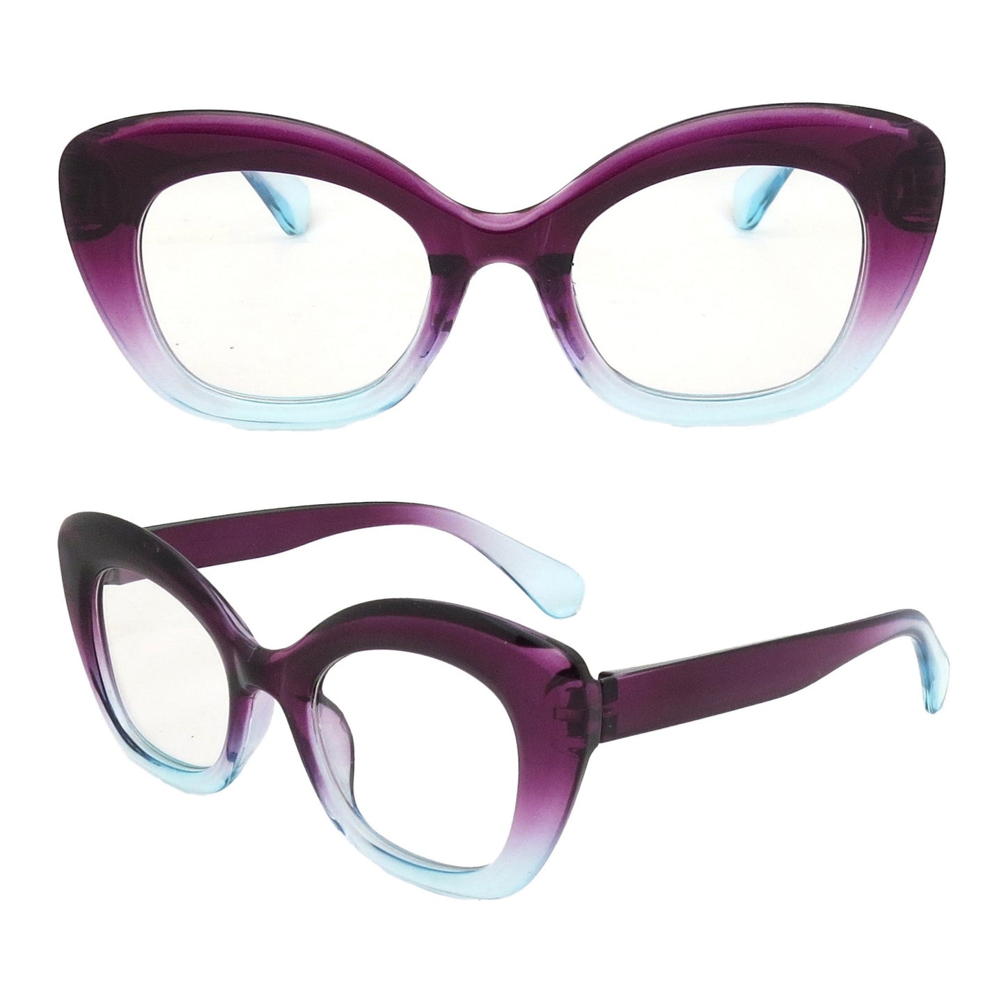 Reading Glasses -Cat Eye Style CR6628-7D
