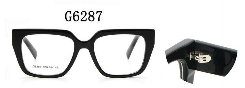 Premium Square Acetate Optical Frame – G6287