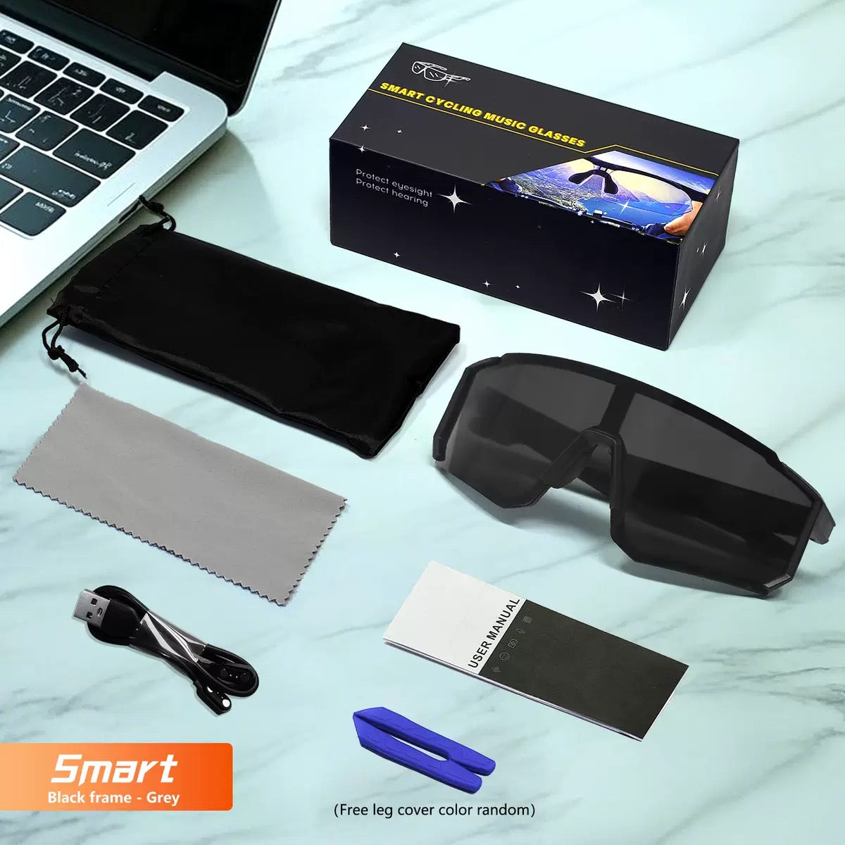 Smart Cycling Music Sunglasses- Sports Sunglasses CR401