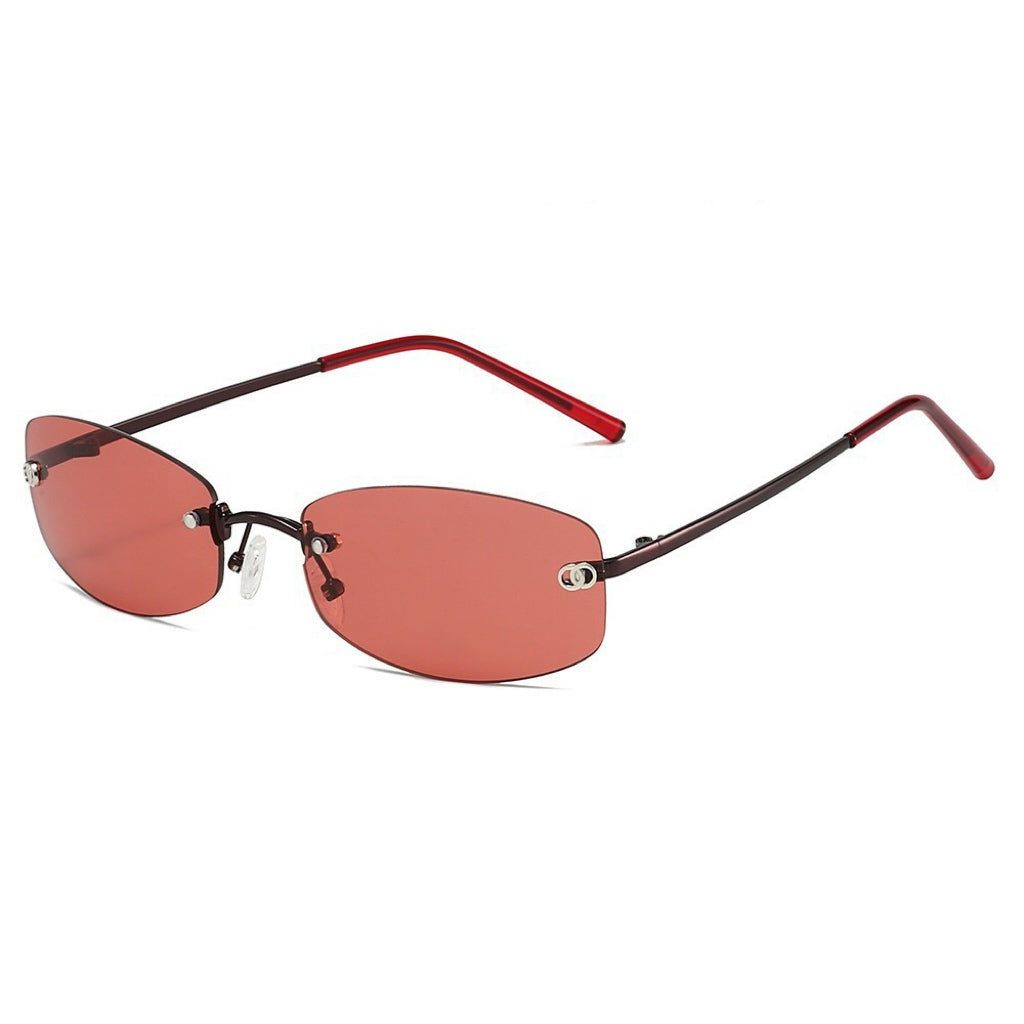 Sleek Metal Sunglasses Frames: Effortless Style – Fashion Sunglasses CR107