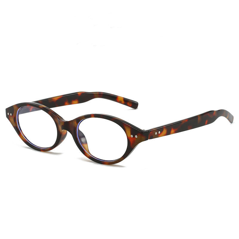 Fashion Oval Optical Frame-Geek-Chic Glasses-CR301
