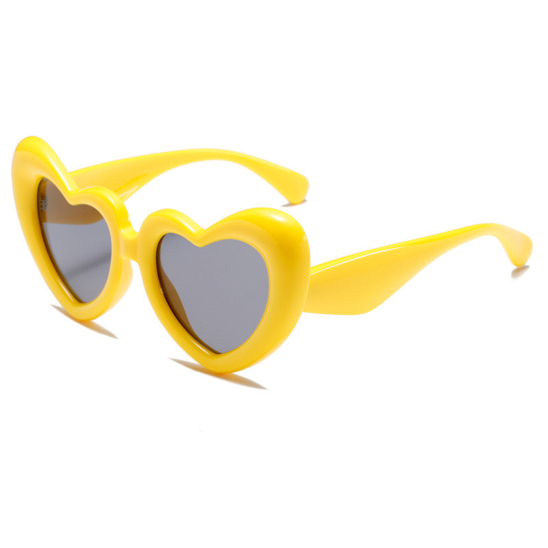 Large Heart Sunglasses Frames – Fashion Sunglasses CR115