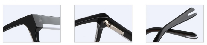 Premium Square Acetate Optical Frame – L2910