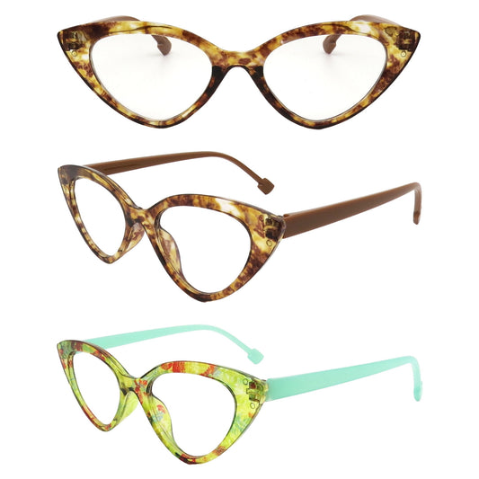 Reading Glasses -Cat Eye Style  RD1394-7D