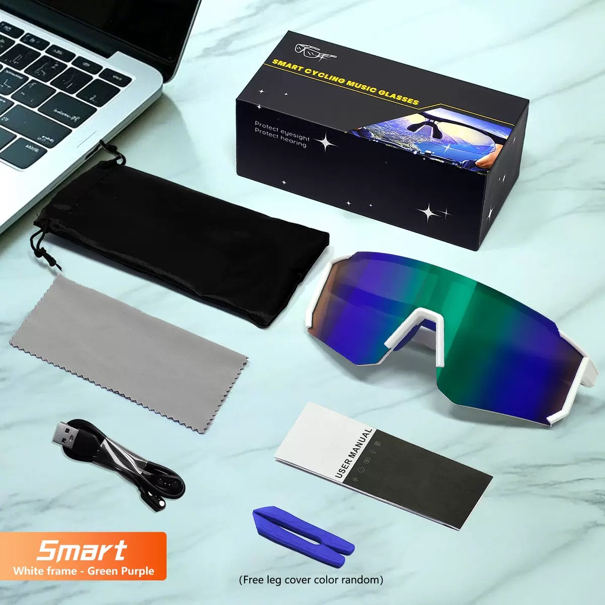 Smart Cycling Music Sunglasses- Sports Sunglasses CR401