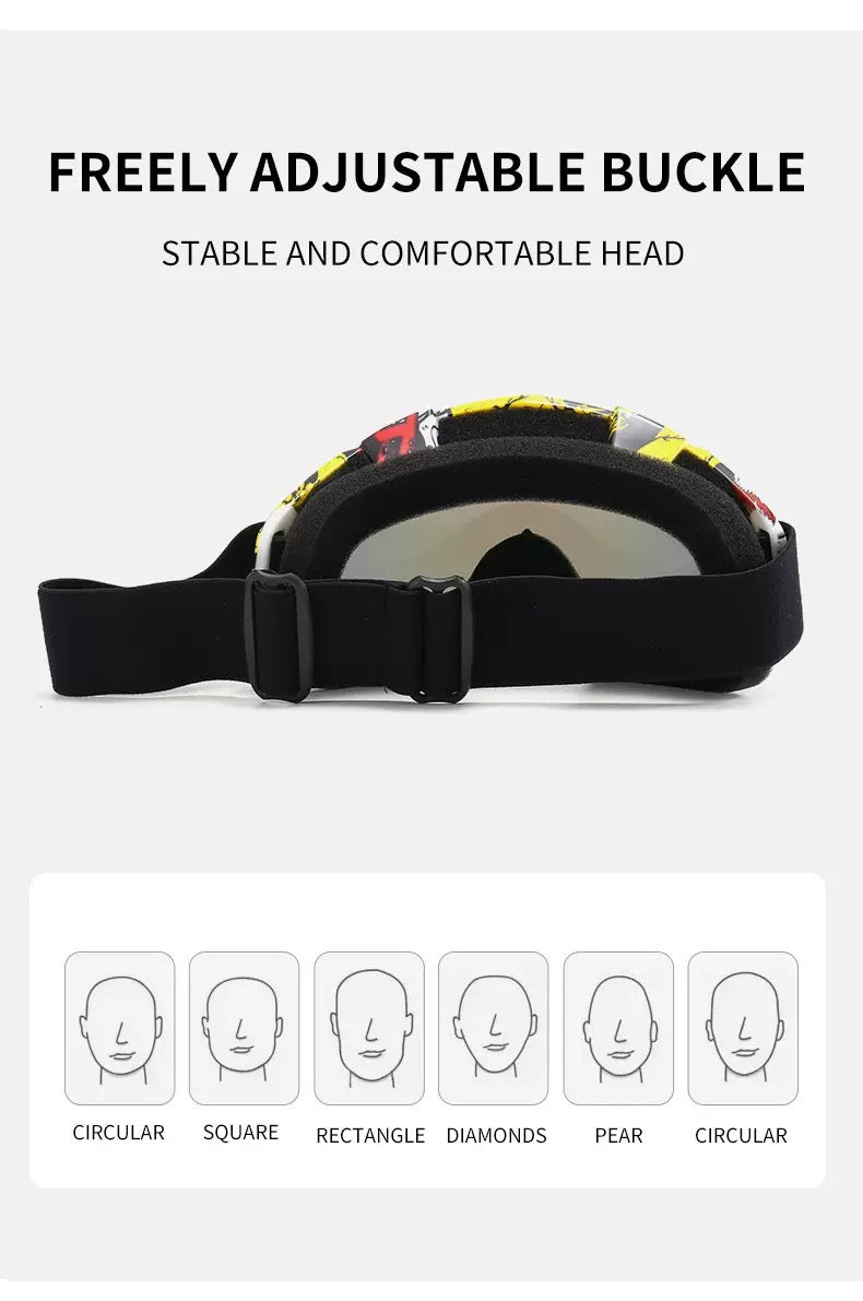 Premium Ski Sunglasses for Snow Sports- Sports Sunglasses CR124