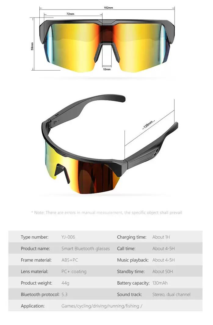 Smart Cycling Music Sunglasses- Sports Sunglasses CR402