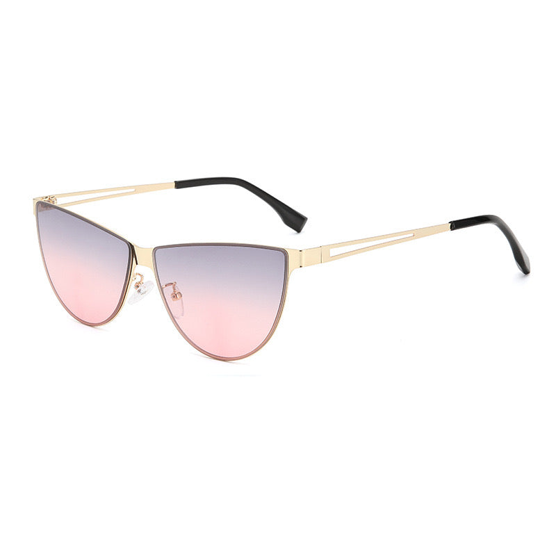 Stylish Cat Eye Metal Sunglasses – Fashion Sunglasses CR112