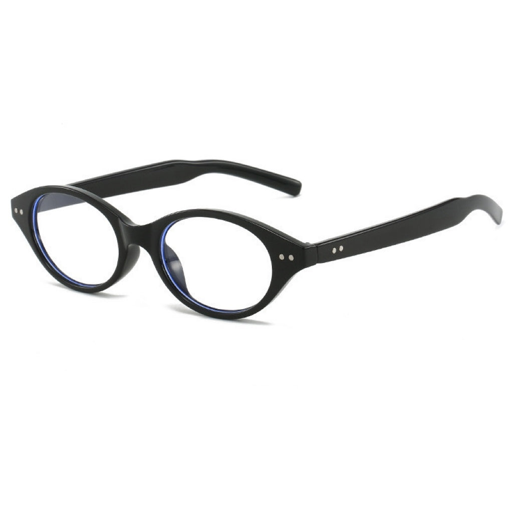 Fashion Oval Optical Frame-Geek-Chic Glasses-CR301