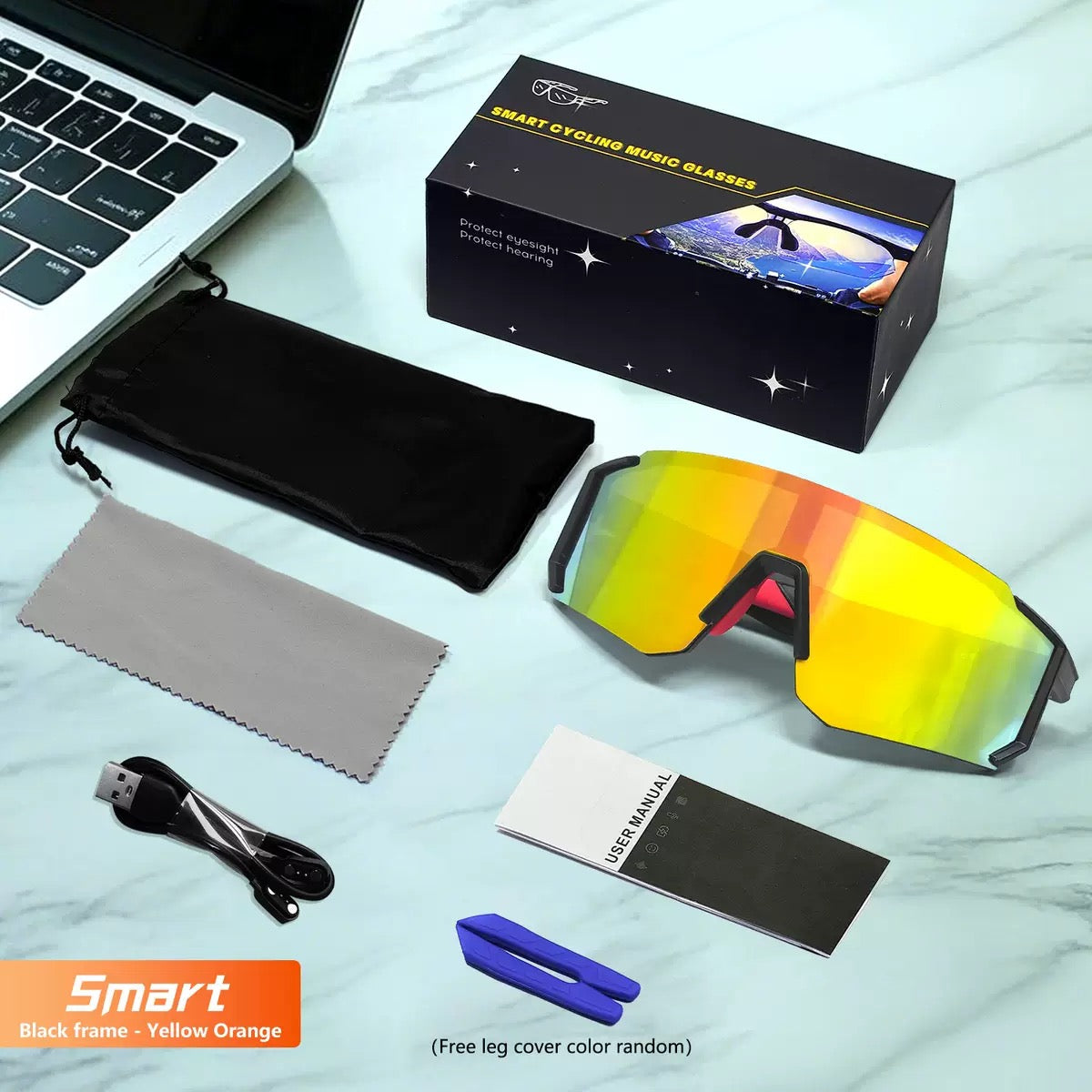 Smart Cycling Music Sunglasses- Sports Sunglasses CR401