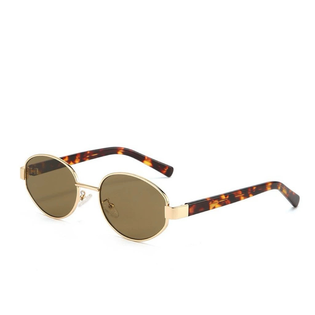 Fashion Oval Sunglasses Frame-Geek-Chic Glasses-Fashion Sunglasses CR108