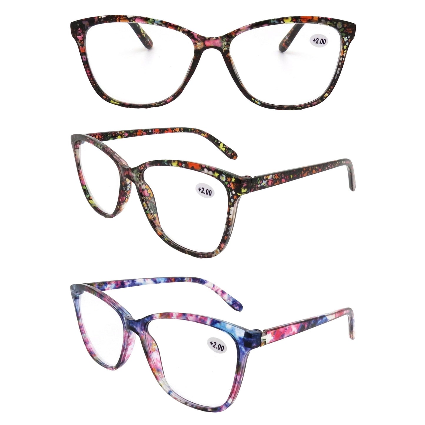 Reading Glasses -Cat Eye Style  RD1391-7D