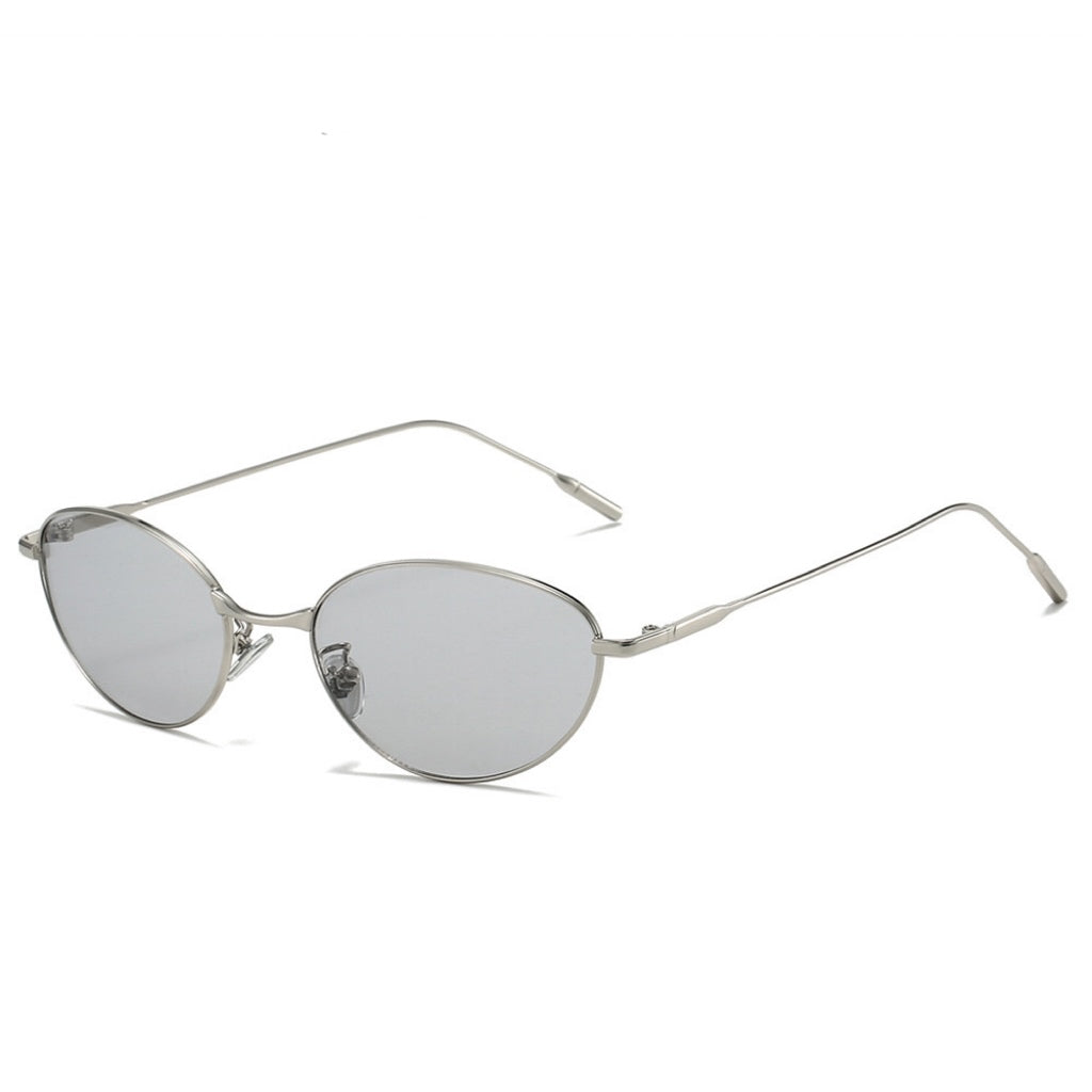Stylish Oval Metal Sunglasses – Fashion Sunglasses CR113