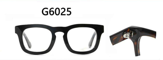 Premium Square Acetate Optical Frame – G6025