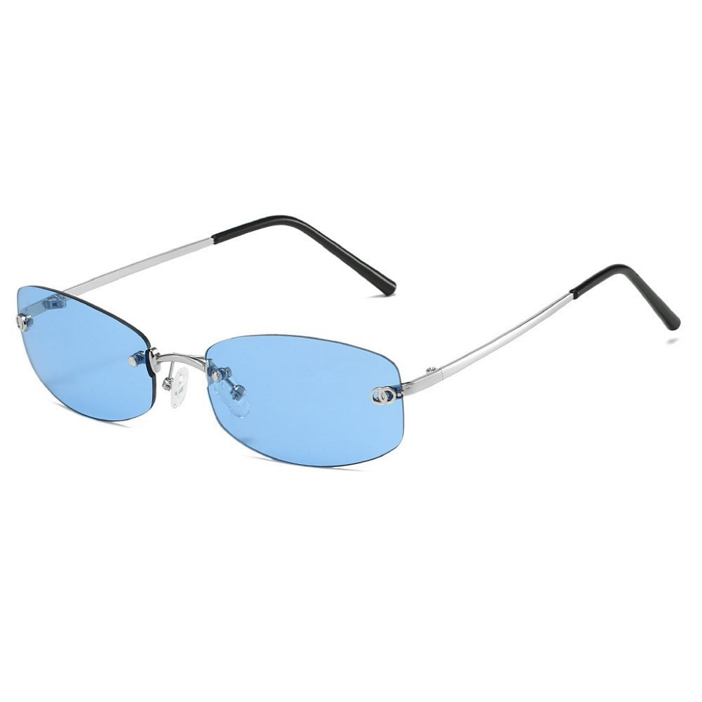 Sleek Metal Sunglasses Frames: Effortless Style – Fashion Sunglasses CR107